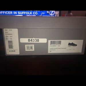 Dior fusion black sneakers with box